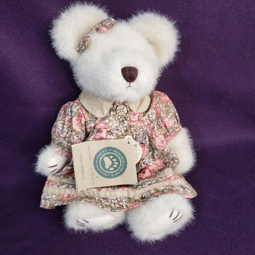 Boyds Bears and Friends Katie B Berrijam  910062 Dress w/Tags and Buttons 10"